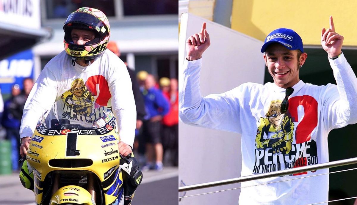 Valentino Rossi logró su título de 500cc en Phillip Island