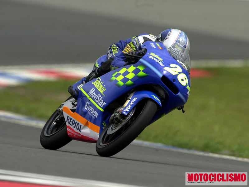 Dani Pedrosa en 2002