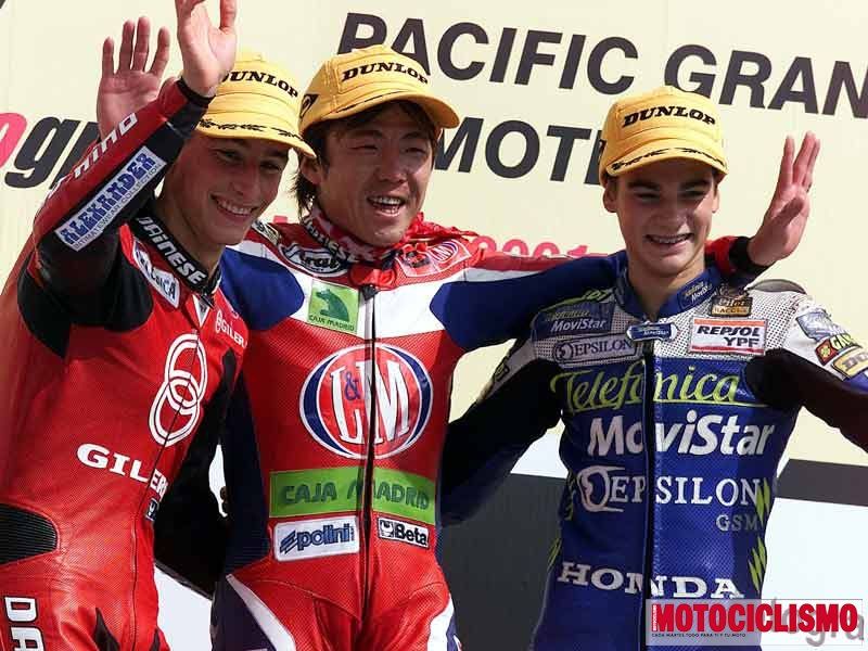 Dani Pedrosa en 2001