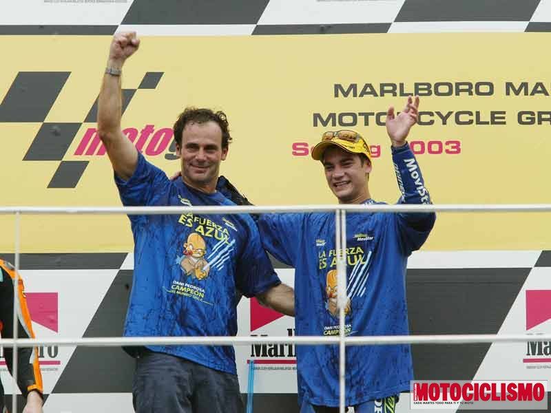 Dani Pedrosa en 2003
