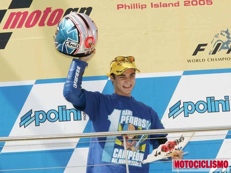 Dani Pedrosa en 2005
