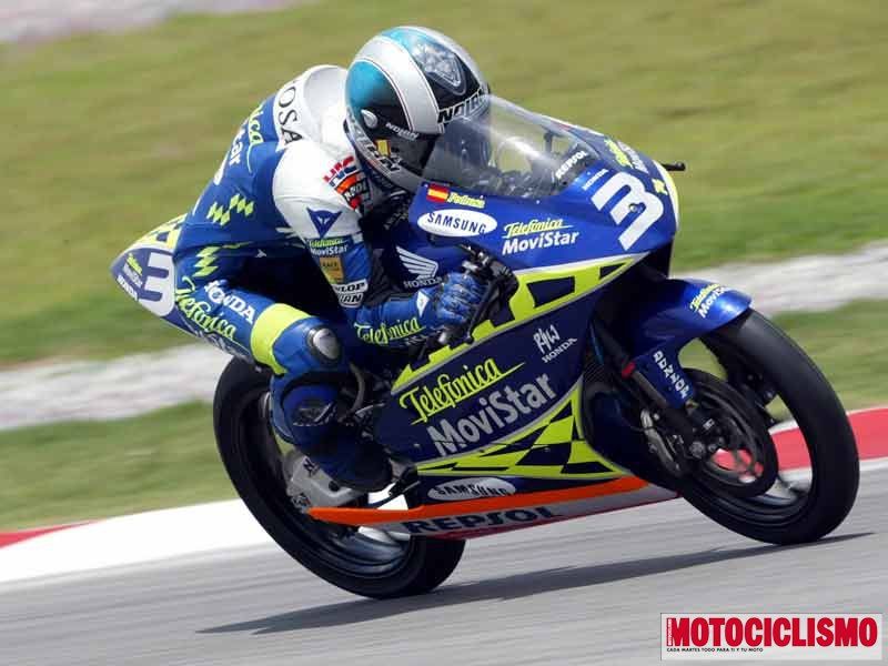 Dani Pedrosa en 2003