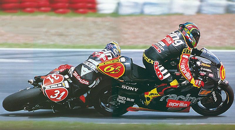 Caída con Harada en 1998
