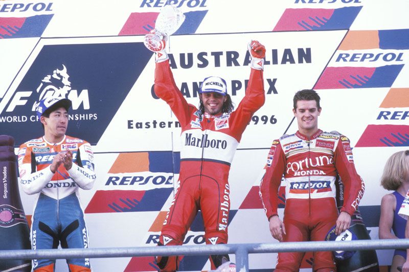 Victoria en Australia 1996, con Yamaha 500