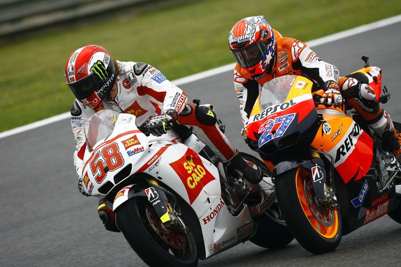 GP de Jerez 2011. MotoGP. Stoner, Simoncelli