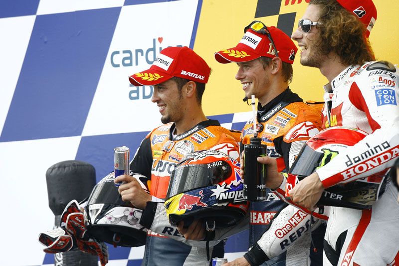 GP Rep. Checa 2011. MotoGP. Stoner, Pedrosa, Simoncelli