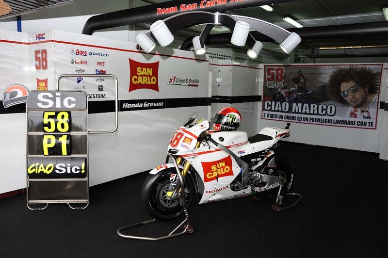 Homenaje a Marco Simoncelli