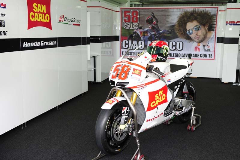 Homenaje a Marco Simoncelli
