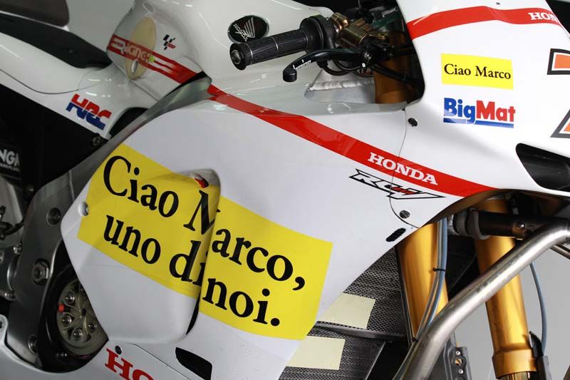 Homenaje a Marco Simoncelli