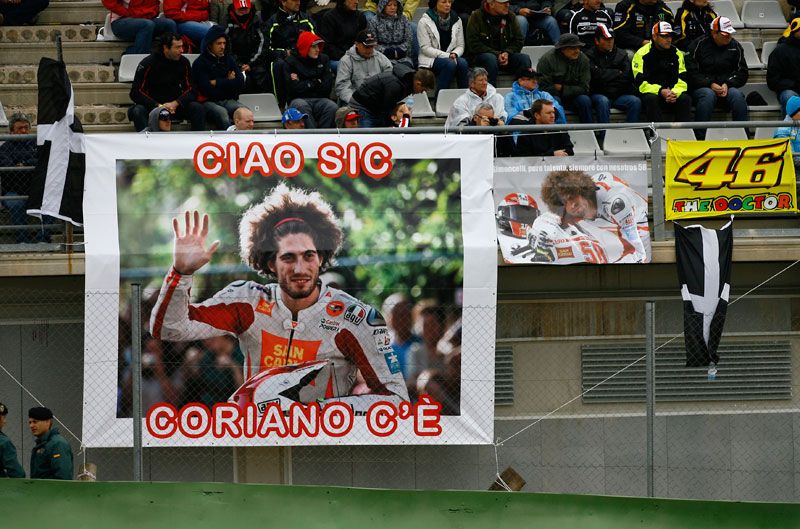 Homenaje a Marco Simoncelli