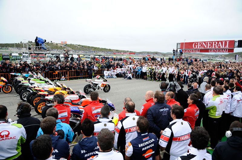 Homenaje a Marco Simoncelli