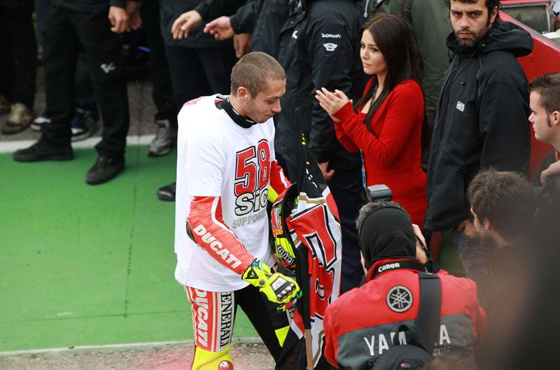Homenaje a Marco Simoncelli