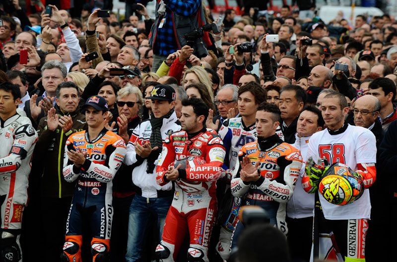 Homenaje a Marco Simoncelli