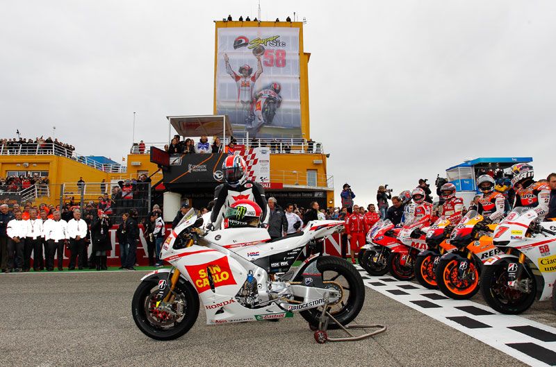 Homenaje a Marco Simoncelli