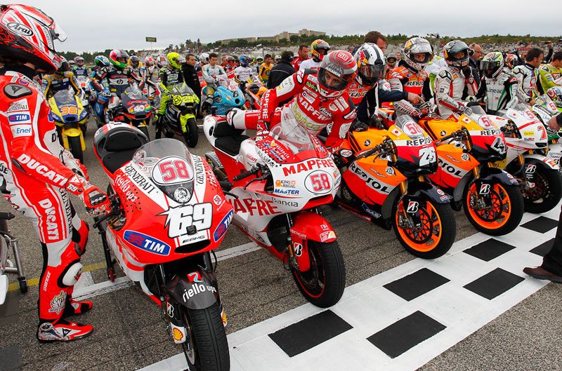Homenaje a Marco Simoncelli
