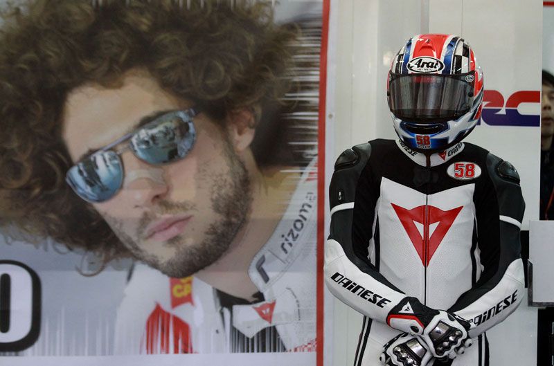 Homenaje a Marco Simoncelli