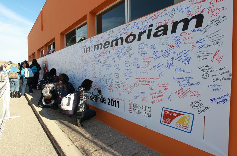 Homenaje a Marco Simoncelli