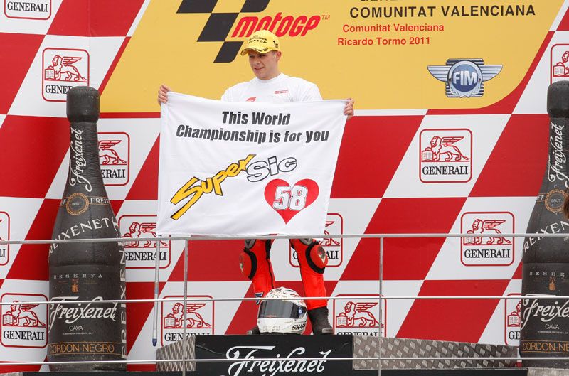 Homenaje a Marco Simoncelli
