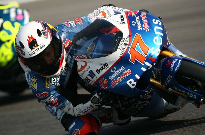 En 2007, con una Aprilia 125