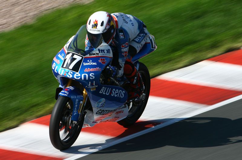 En 2007, con una Aprilia 125