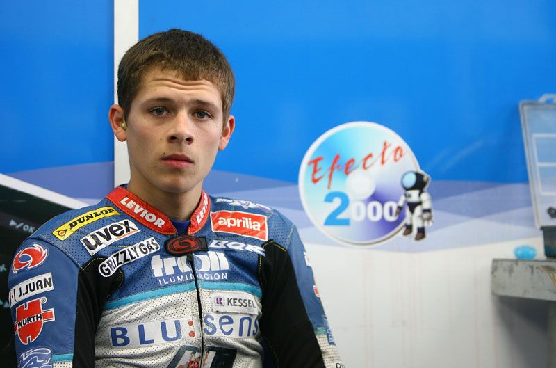 En 2007, con una Aprilia 125
