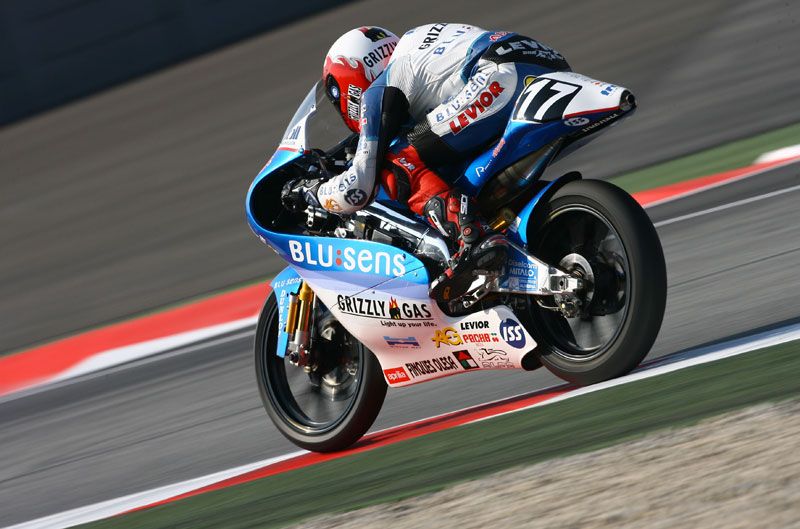 En 2007, con una Aprilia 125