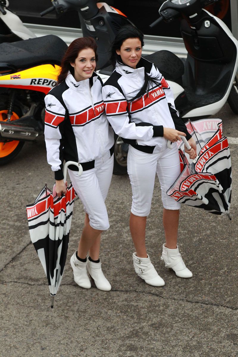 Las chicas del Gran Premio de Valencia