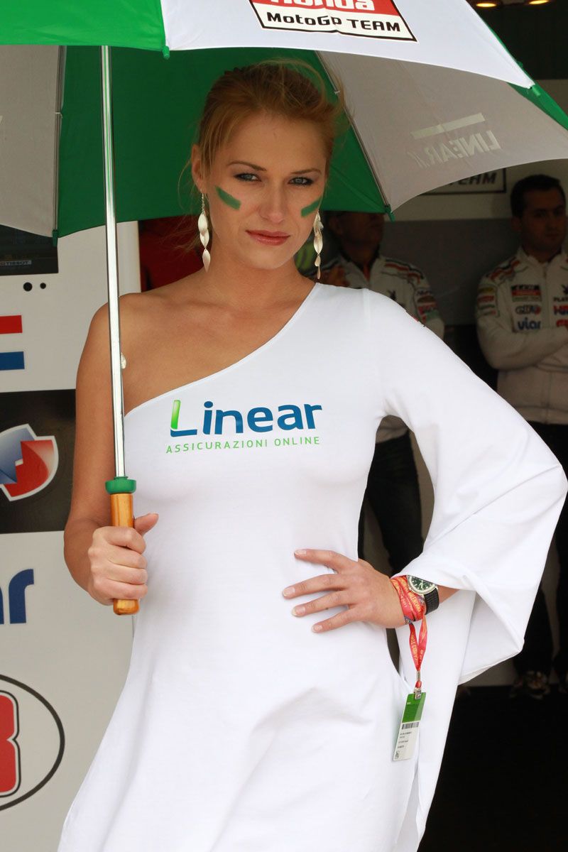 Las chicas del Gran Premio de Valencia