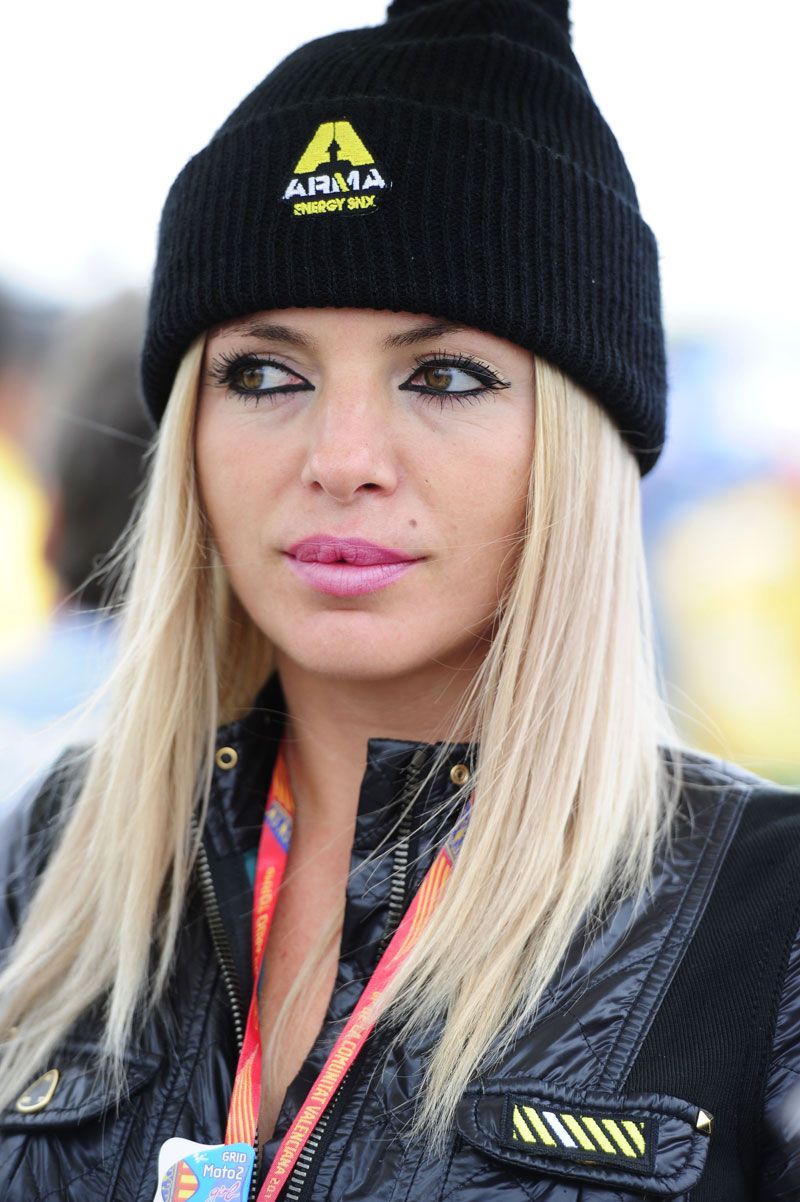 Las chicas del Gran Premio de Valencia