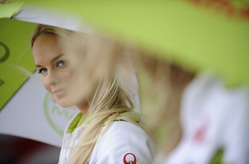 Las chicas del Gran Premio de Valencia