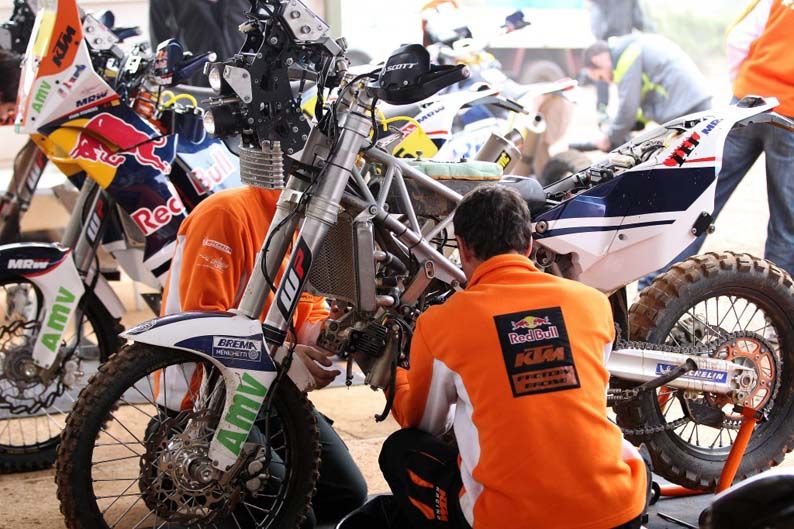 KTM Dakar 2012
