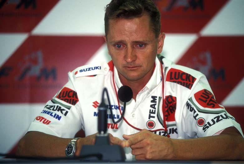 Kevin Schwantz anuncia su retirada 1995