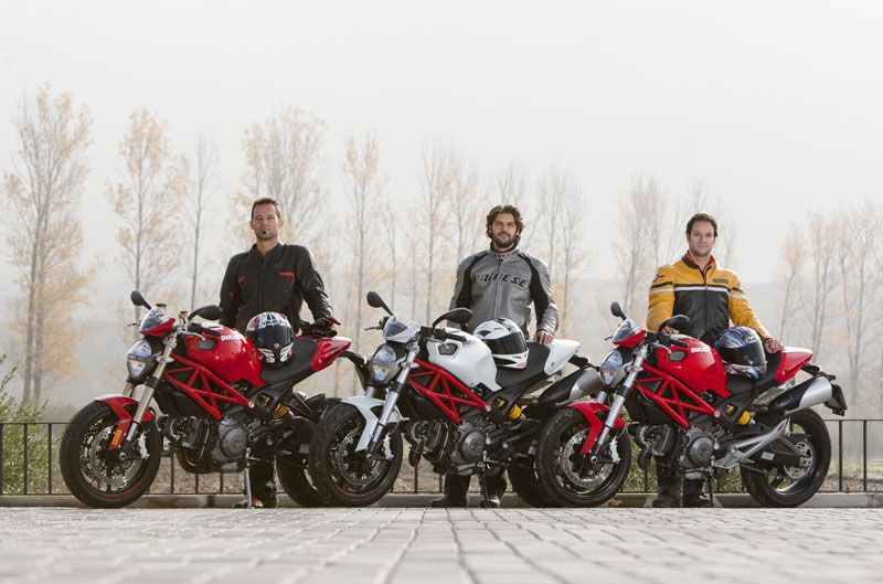 Ducati Monster 696, 796 y 1100 Evo