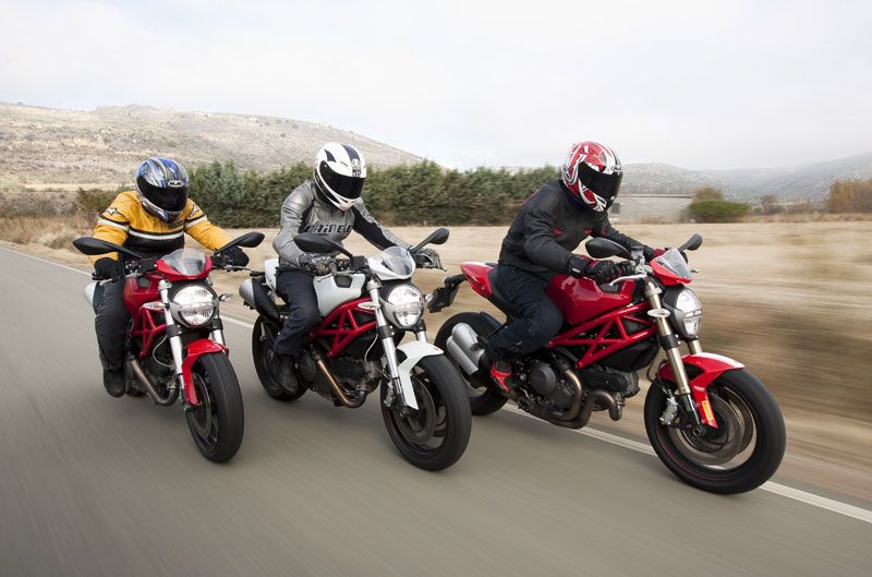 Ducati Monster 696, 796 y 1100 Evo