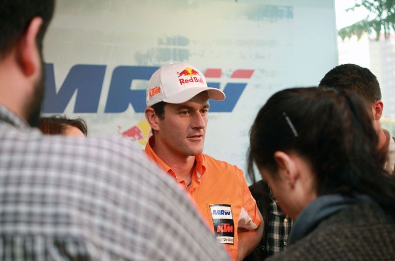 Presentación del equipo KTM de Marc Coma para el Dakar
