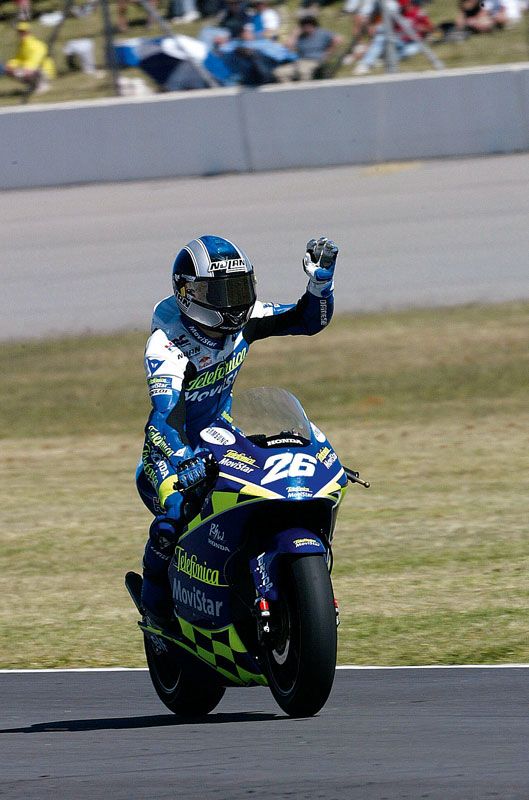 Dani Pedrosa Gran Premio de Sudáfrica 2004