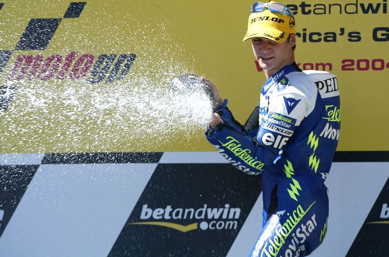 Dani Pedrosa Gran Premio de Sudáfrica 2004