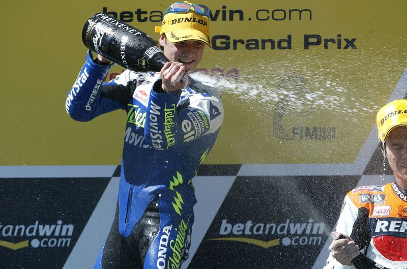 Dani Pedrosa Gran Premio de Sudáfrica 2004