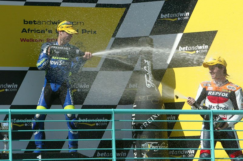 Dani Pedrosa Gran Premio de Sudáfrica 2004