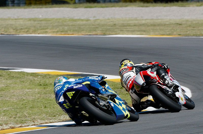 Dani Pedrosa Gran Premio de Sudáfrica 2004