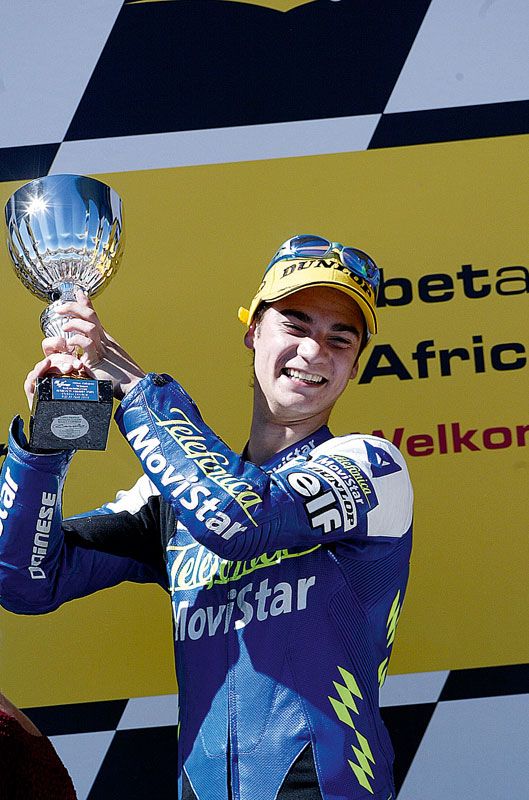 Dani Pedrosa Gran Premio de Sudáfrica 2004