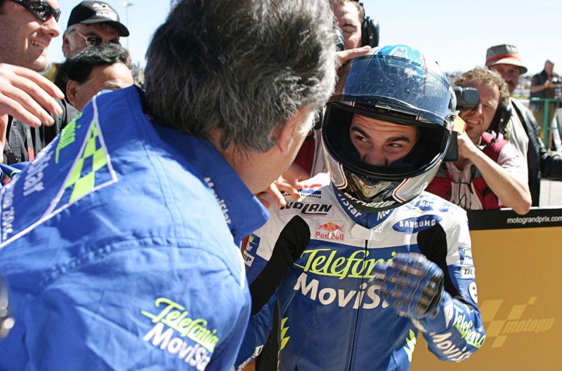 Dani Pedrosa Gran Premio de Sudáfrica 2004