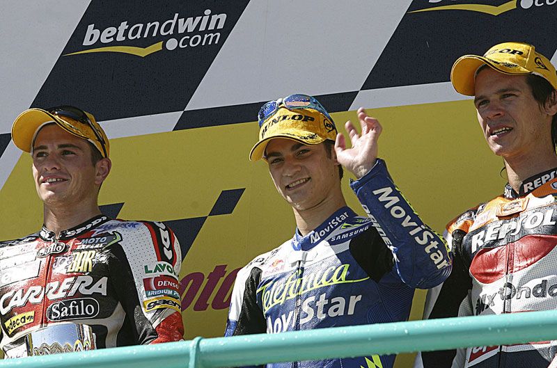 Dani Pedrosa Gran Premio de Sudáfrica 2004
