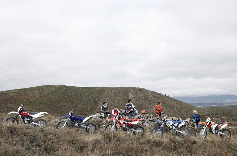 Comparativa Enduro 350
