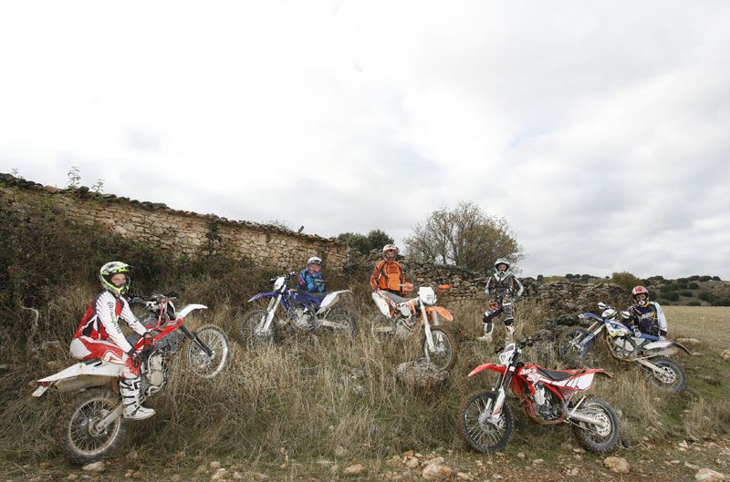 Comparativa Enduro 350