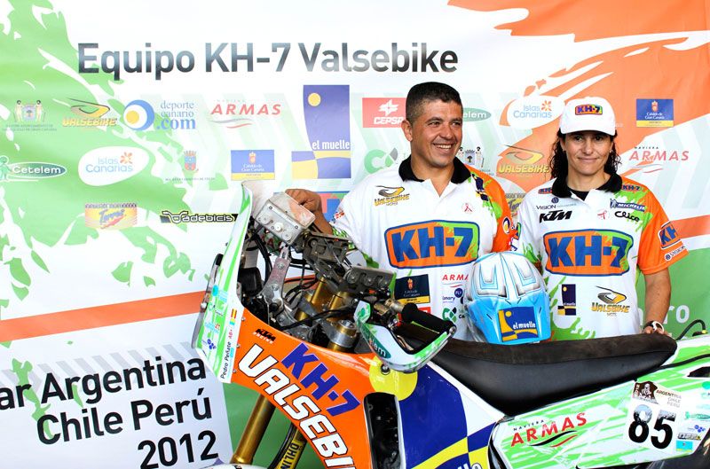 Equipo Vaselbike KH-7 Dakar 2012