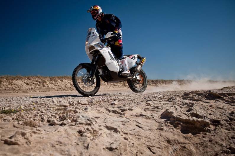 Dakar 2012. Etapa 1. Chris Birch
