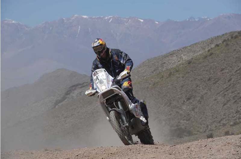 Dakar 2012. Etapa 3. Chris Birch