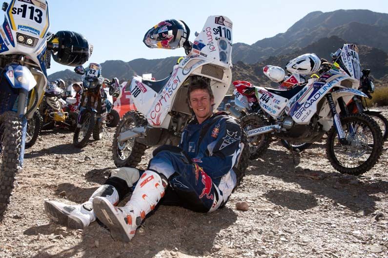Dakar 2012. Etapa 3. Chris Birch