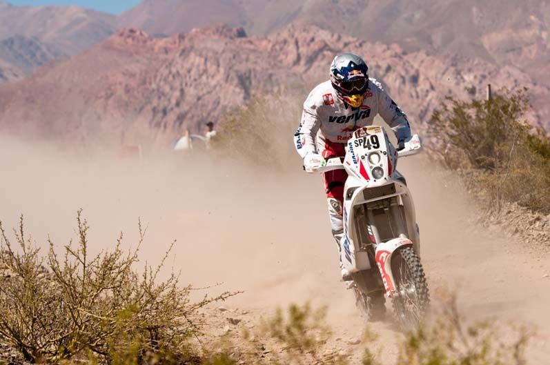 Dakar 2012. Etapa 3. Dabrowski